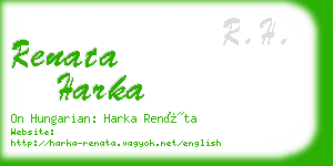 renata harka business card